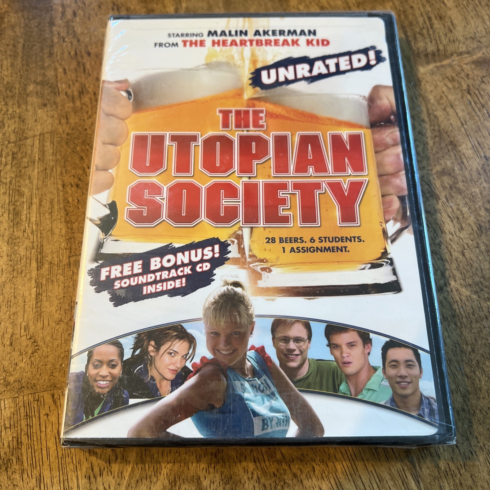 The Utopian Society (DVD + CD Soundtrack) NEW / SEALED – FREE SAME DAY SHIPPING