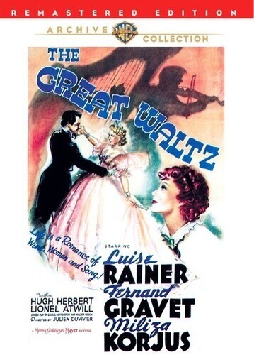GREAT WALTZ (REMASTERED EDITION DVD) Luise Rainer FREE SHIPPING!