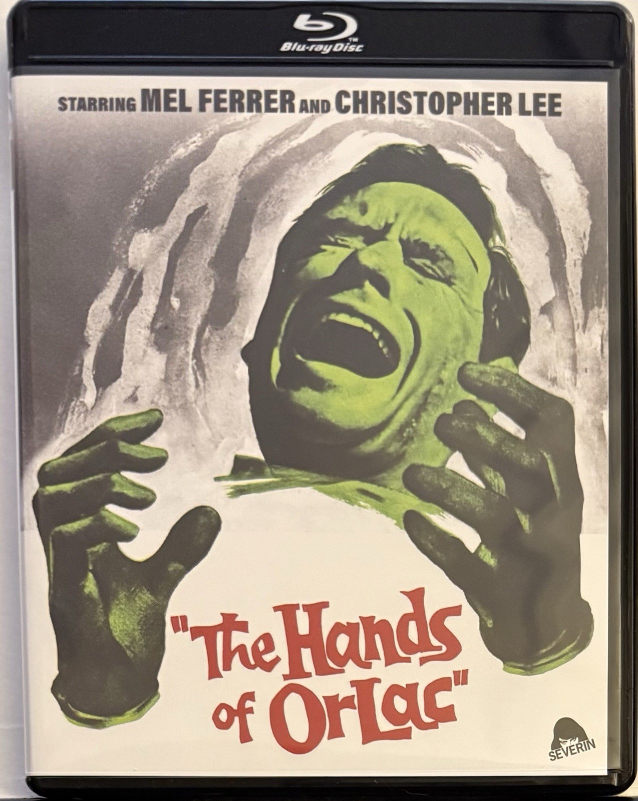 The Hands of Orlac (Blu Ray 1960) Severin Christopher Lee Horror