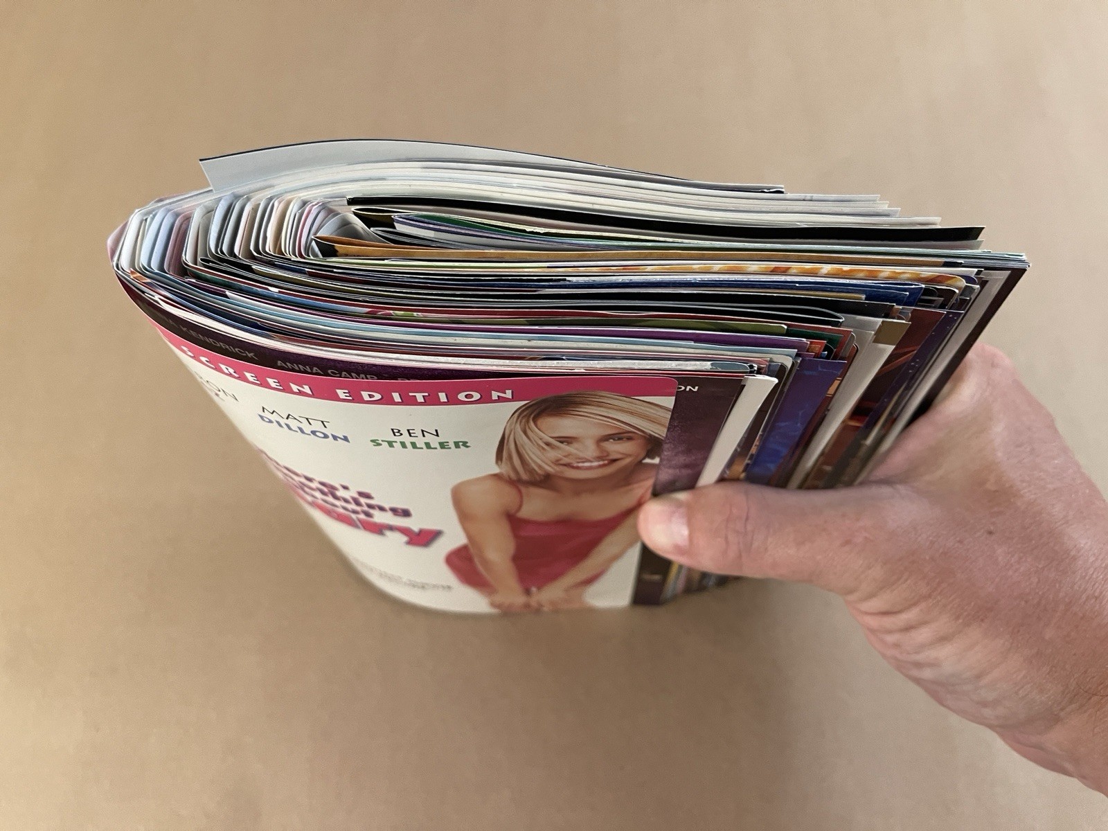 1 Pound 1.5 Ounces of DVD Case Cover Artwork, Inserts & Booklets