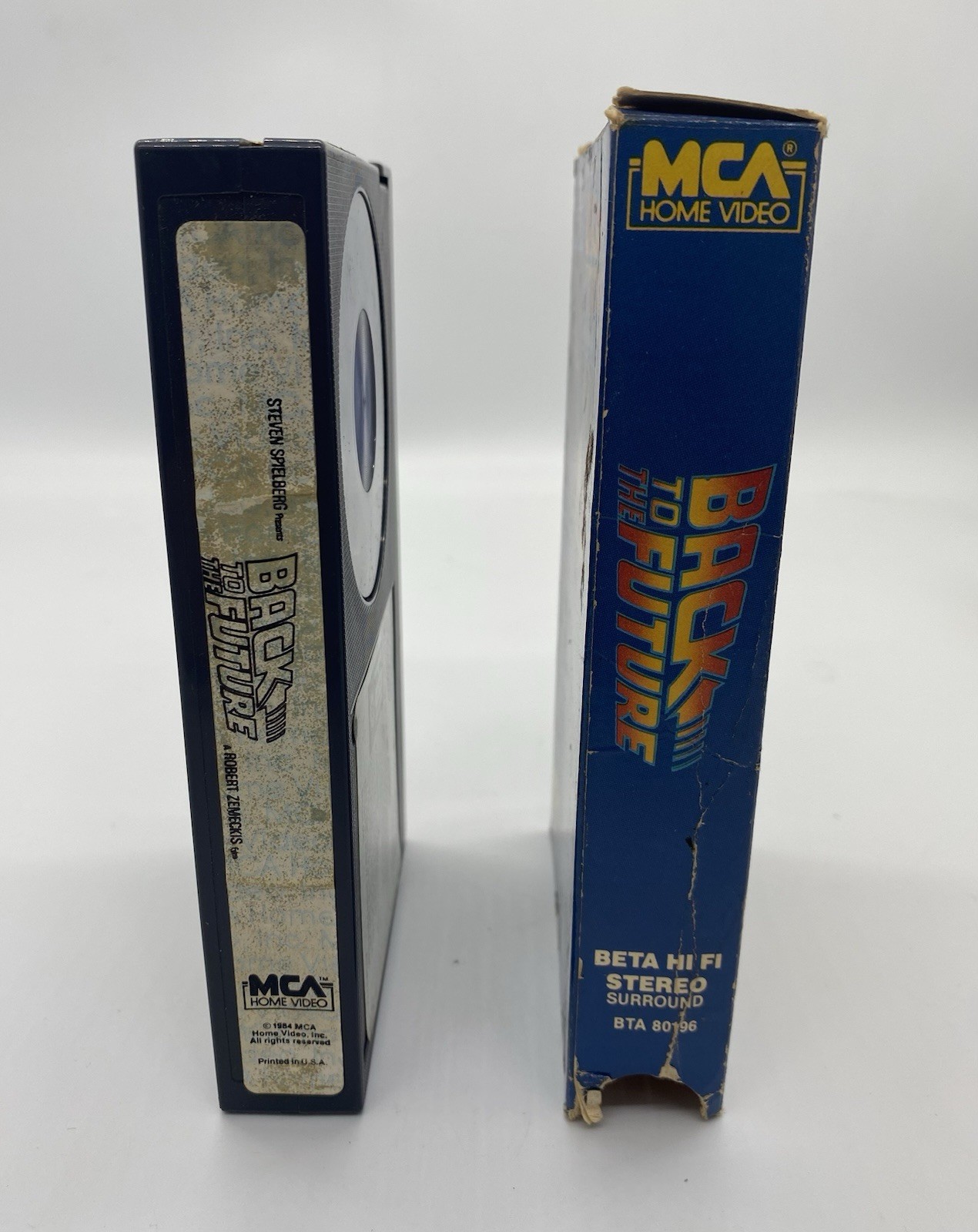 Back to the Future Beta Betamax Video Tape Hi-Fi McA
