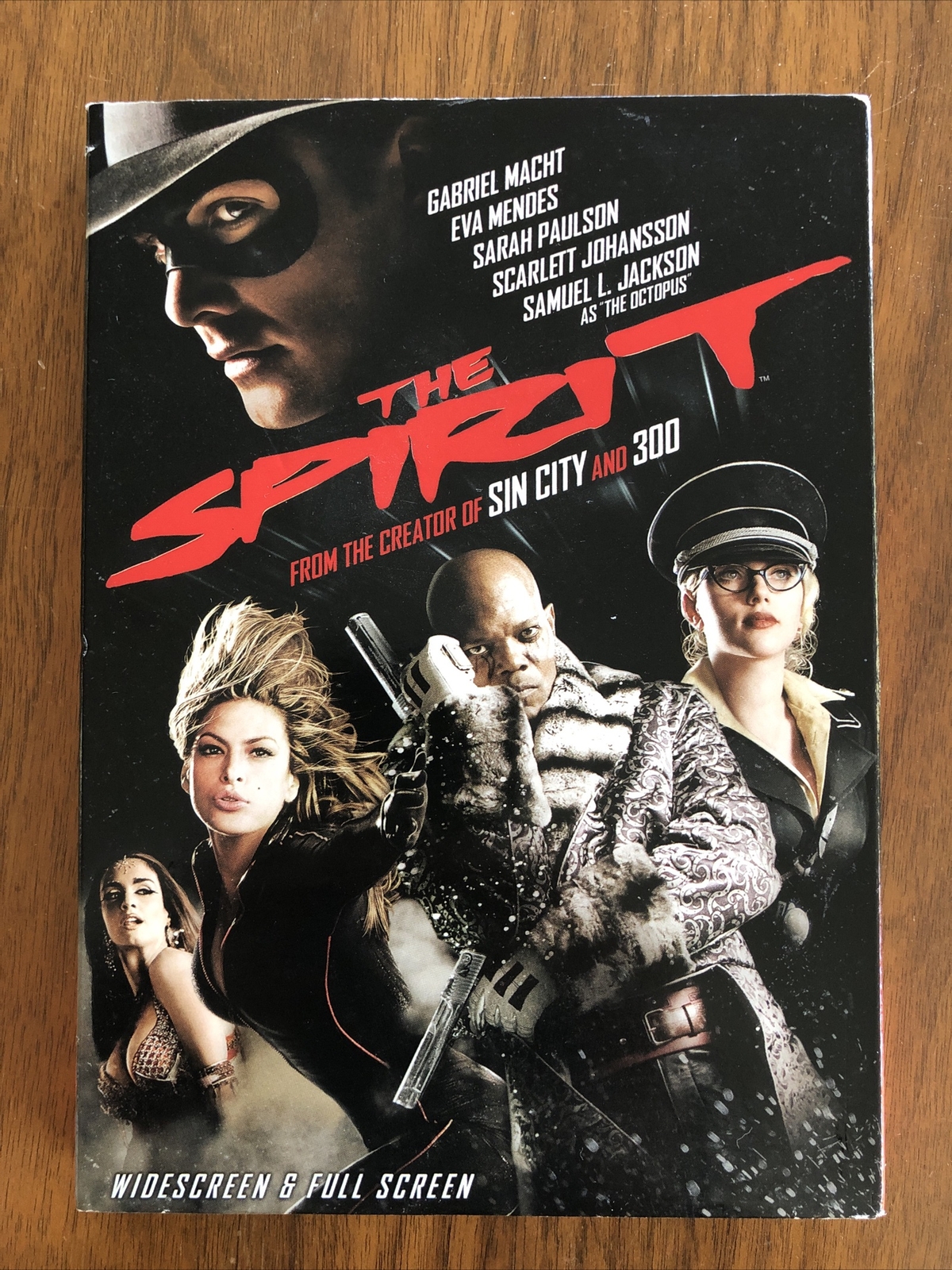 The Spirit (DVD, 2009, Widescreen & Full Screen) Gabriel Macht NEW