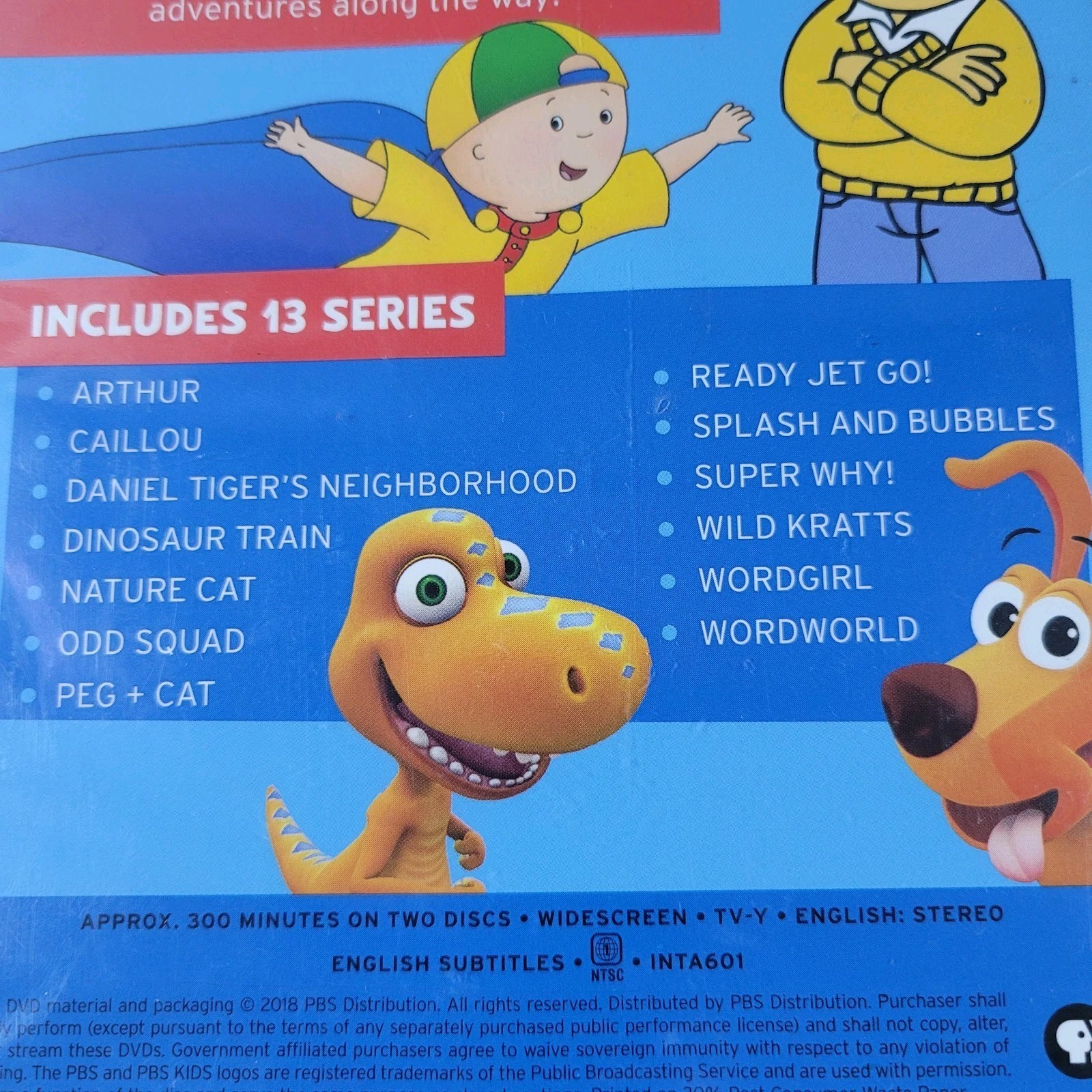 20 Incredible Tales PBS Kids DVD Approx 300 Mins Widescreen Brand New Sealed