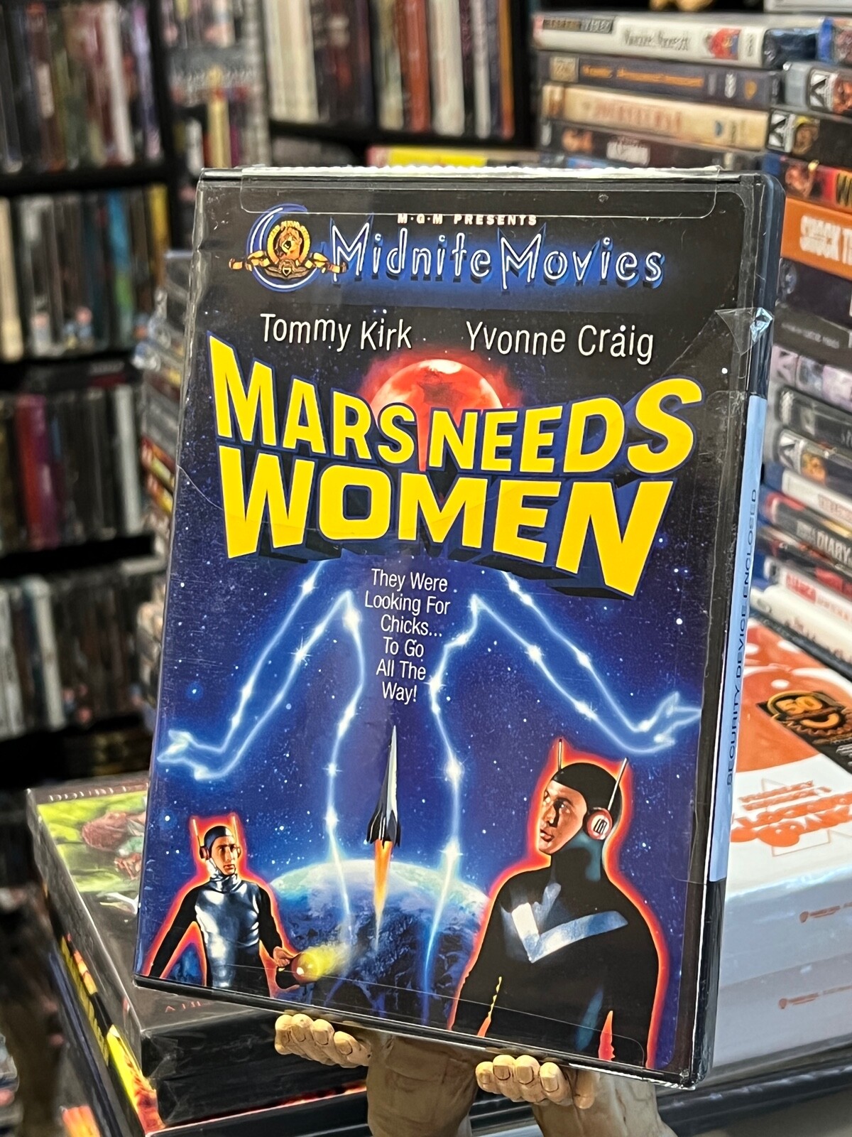 Mars Needs Women (DVD) Tommy Kirk, Yvonne Craig, MGM Midnite Movies! BRAND NEW!