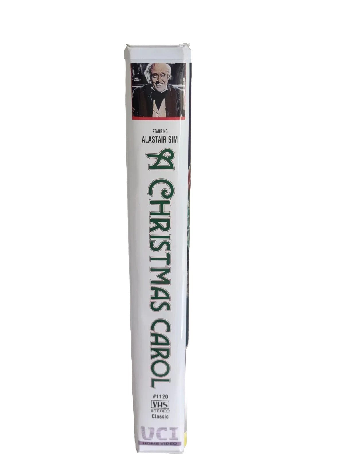 Vtg Charles Dickens A Christmas Carol Color Version 1994 Vhs Collectible Movie